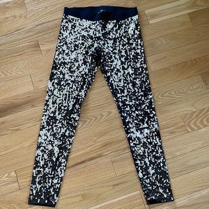 Express Sequin Leggings, Size Medium